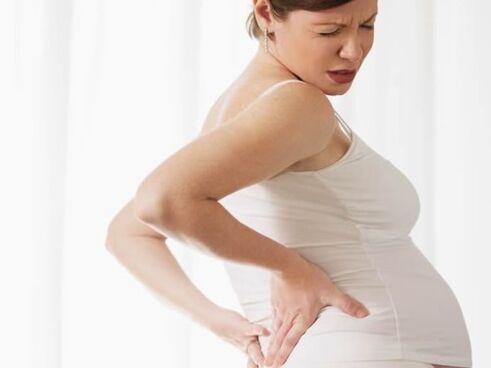nugaros skausmas nėštumo metu