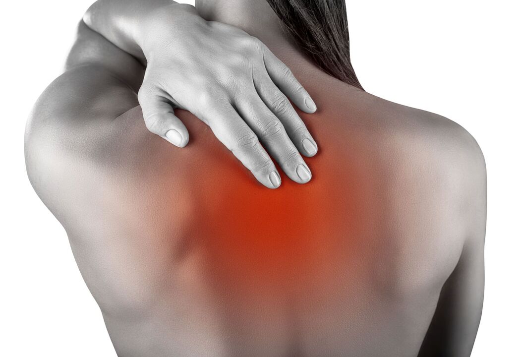 nugaros skausmas dėl osteochondrozės